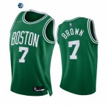 Camisetas NBA de Boston Celtics Jaylen Brown 75th Season Diamante Verde Icon 2021-22