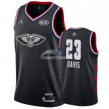 Camisetas NBA de Anthony Davis All Star 2019 Negro