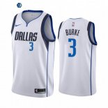 Camiseta NBA de Trey Burke Dallas Mavericks Blanco Association 2020-21
