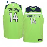 Camisetas de NBA Ninos Minnesota Timberwolves Omari Spellman Verde Statement 2019/20