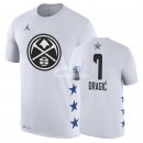 Camisetas NBA de Manga Corta Goran Dragic All Star 2019 Blanco