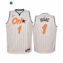 Camiseta NBA Ninos Orlando Magic Jonathan Isaac Blanco Ciudad 2020
