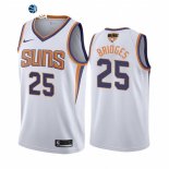 Camisetas NBA Phoenix Suns Mikal Bridges 2021 Finales Blanco Association
