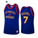 Camisetas NBA Golden State Warriors Eric Paschall Azul Hardwood Classics Throwback