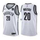 Camisetas NBA de Timofey Mozgov Brooklyn Nets Blanco 17/18