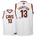 Camisetas de NBA Ninos Tristan Thompson Cleveland Cavaliers 2018 Finales Blanco Association Parche
