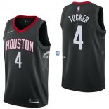 Camisetas NBA de P.J. Tucker Houston Rockets Negro Statement 17/18