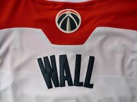Camisetas NBA de John Wall Washington Wizards Blanco