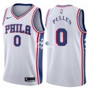 Camisetas NBA de Jacob Pullen Philadelphia 76ers Blanco Association 17/18