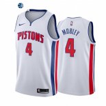 Camisetas NBA de Detroit Pistons Evan Mobley Nike Blanco Association 2021-22