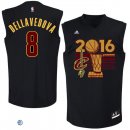 Camisetas NBA Cleveland Cavaliers Matthew Dellavedova 2016 Finals Negro