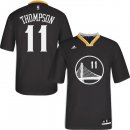 Camisetas NBA de Manga Corta Klay Thompson Golden State Warriors Negro