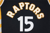 Camisetas NBA de Anthony Bennett Toronto Raptors Negro Amarillo