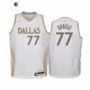 Camiseta NBA Ninos Dallas Mavericks Luka Doncic Blanco Ciudad 2020-21