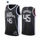Camisetas NBA de Los Angeles Clippers Keon Johnson Nike Negro Ciudad 2021