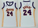 Camisetas NBA Mujer Kobe Bryant Los Angeles Lakers Blanco