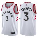 Camisetas NBA de OG Anunoby Toronto Raptors Blanco Association 17/18