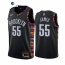 Camisetas NBA de Brooklyn Nets Mike James Nike Negro Ciudad 2021