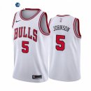 Camisetas NBA de Chicago Bulls Stanley Johnson Nike Blanco Association 2021-22