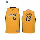 Camisetas de NBA Ninos Edición ganada Miami Heat Bam Adebayo Amarillo 2021