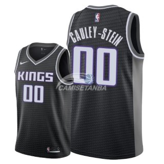 Camisetas NBA de Willie Cauley Stein Sacramento Kings Negro Statement 2018