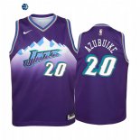 Camiseta NBA Ninos Utah Jazz Udoka Azubuike Purpura 2020-21