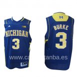 Camisetas NCAA Michigan Trey Burke Azul