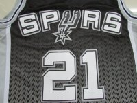 Camisetas NBA Resonar Moda Duncan San Antonio Spurs Gris