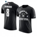 T- Shirt NBA Brooklyn Nets Spencer Dinwiddie Negro