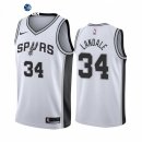 Camisetas NBA de San Antonio Spurs Jock Landale Nike Blanco Association 2021