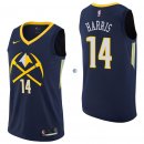 Camisetas NBA de Gary Harris Denvor Nuggets Nike Marino Ciudad 17/18