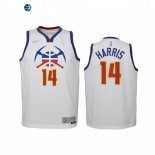 Camisetas de NBA Ninos Edición ganada Denve Nuggets Gary Harris Blanco 2021
