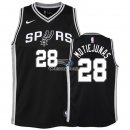 Camisetas de NBA Ninos Donatas Motiejunas San Antonio Spurs Negro Icon 18/19