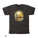 Camisetas NBA Golden State Warriors Negro Oro