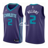Camisetas NBA de Marvin Williams Charlotte Hornets Púrpura Statement 17/18