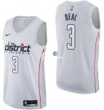 Camisetas NBA de Bradley Beal Washington Wizards Nike Blanco Ciudad 17/18