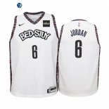 Camiseta NBA Ninos Brooklyn Nets DeAndre Jordan Blanco Ciudad 2019-20