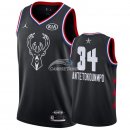 Camisetas NBA de Giannis Antetokounmpo All Star 2019 Negro