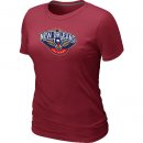 Camisetas NBA Mujeres New Orleans Pelicans Borgona