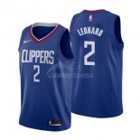 Camisetas NBA de Kawhi Leonard Los Angeles Clippers Azul Icon 2019/20