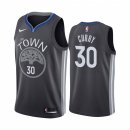 Camisetas NBA De Golden State Warriors Stephen Curry Negro Statement 2019-20