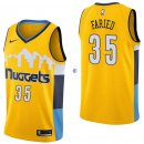 Camisetas NBA de Kenneth Faried Denvor Nuggets Amarillo Statement 17/18