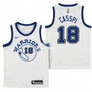 Camiseta NBA Ninos Golden State Warriors Omri Casspi Nike Retro Blanco 17/18