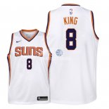 Camisetas de NBA Ninos Phoenix Suns George King Blanco Association 2018
