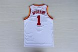 Camisetas NBA de Retro Tracy McGrady Houston Rockets Blanco