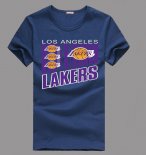 Camisetas NBA Los Angeles Lakers Tinta Azul-2
