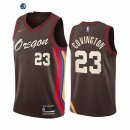 Camiseta NBA de Robert Covington Portland Trail Blazers Nike Negro Ciudad 2020-21