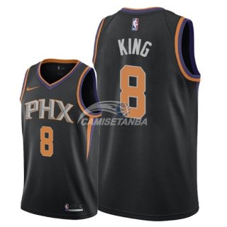 Camisetas NBA de George King Phoenix Suns Negro Statement 2018
