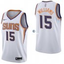 Camisetas NBA de Alan Williams Phoenix Suns Blanco Association 17/18