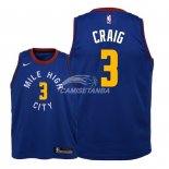 Camiseta NBA Ninos Denver Nuggets Torrey Craig Azul Statement 18/19